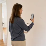 Move-in condition report checklist for a rental property inspection
